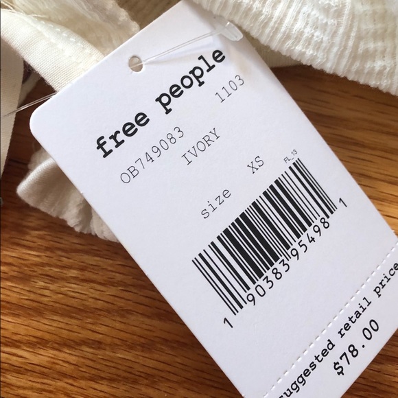 SOLD! Free People "Paris" 3D Embroidered Tank - Picture 3 of 7